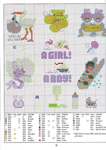 Schema punto croce Idee 198