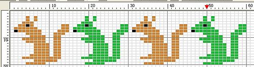 Schema punto croce Idee 244