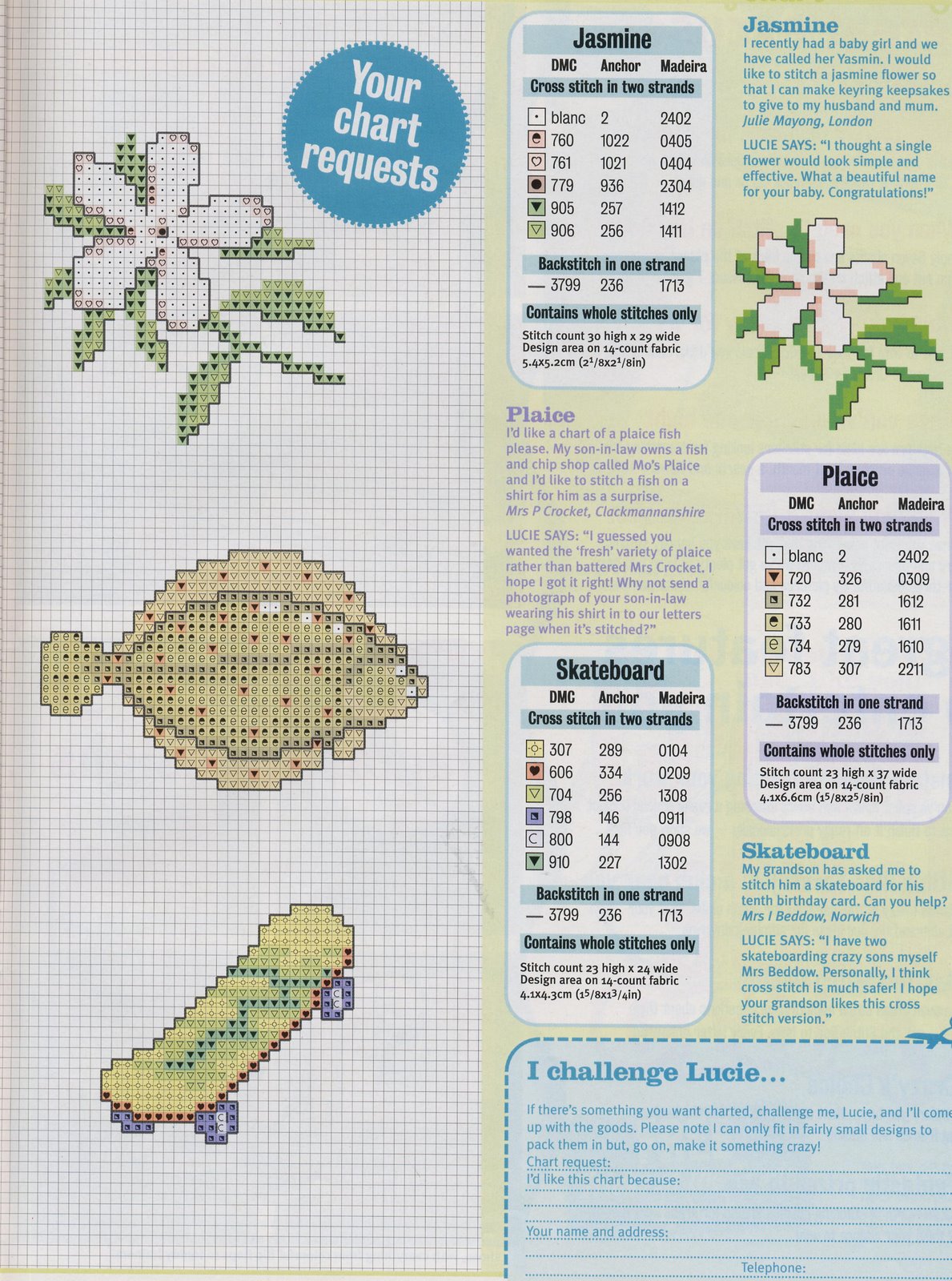 Schema punto croce Idee 341