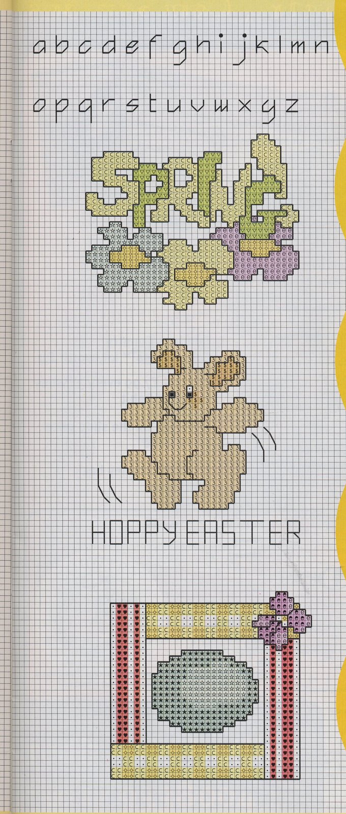 Schema punto croce Idee 353