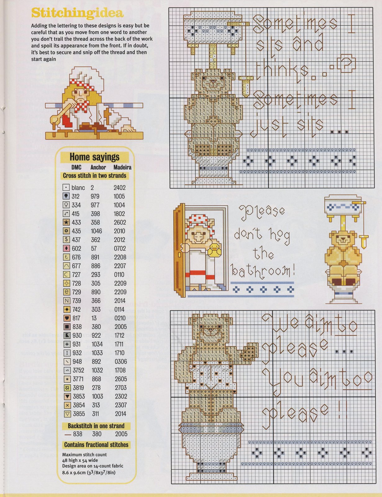 Schema punto croce Idee 369