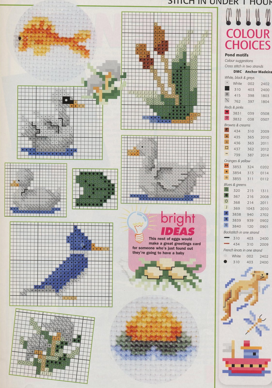 Schema punto croce Idee 388