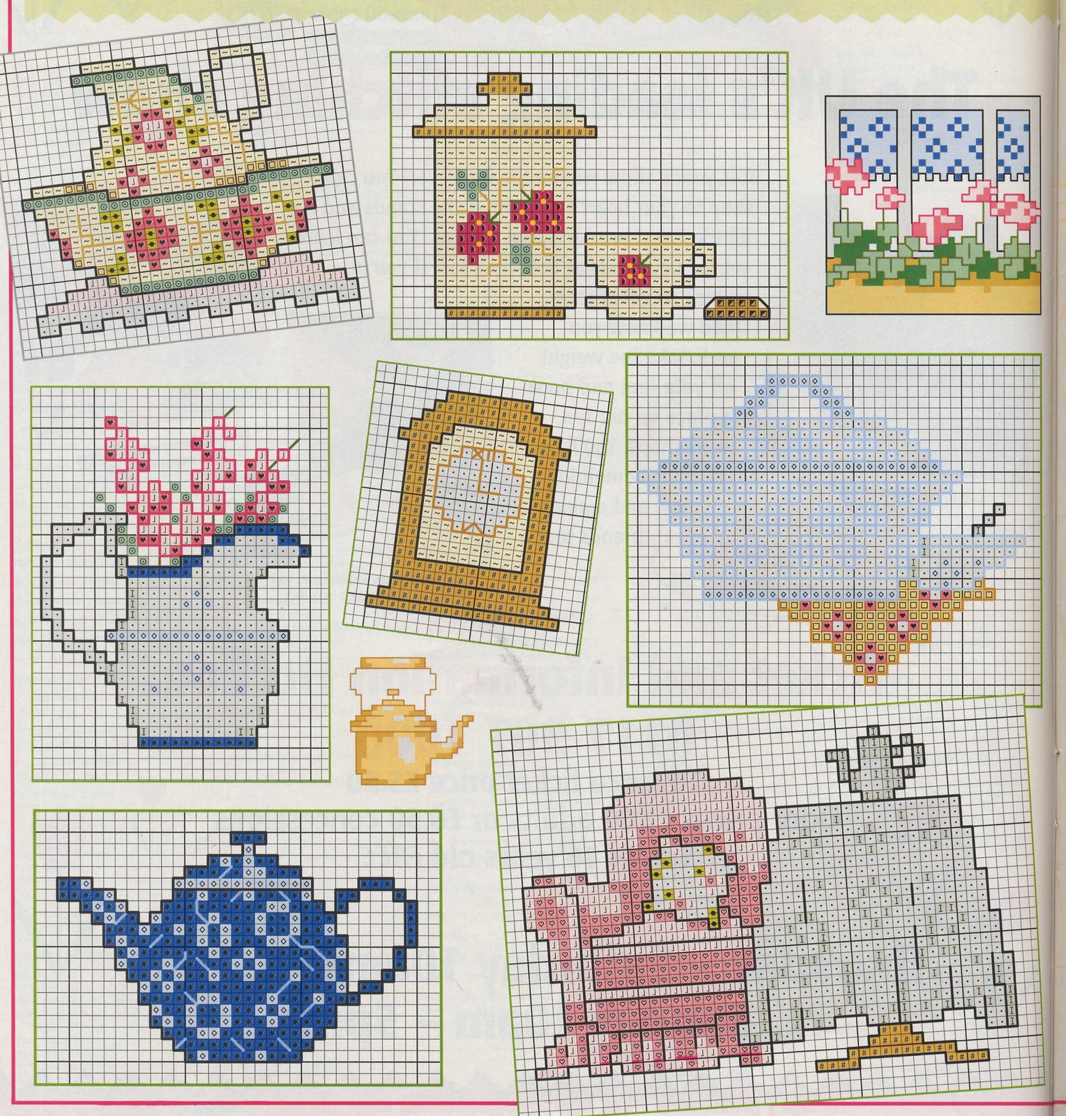 Schema punto croce Idee 399