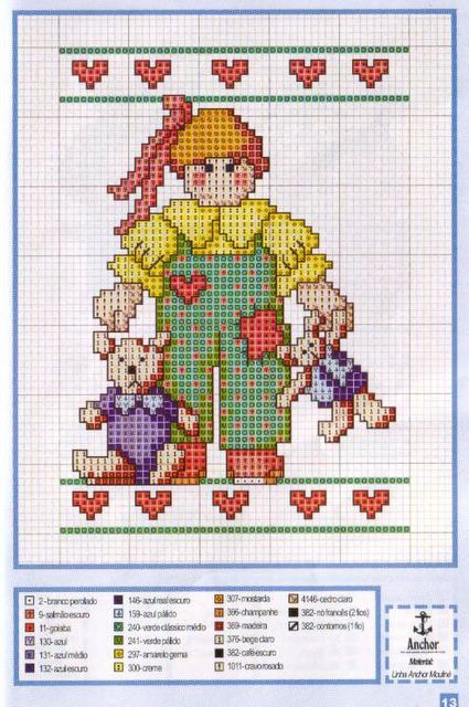 Schema punto croce Idee 40