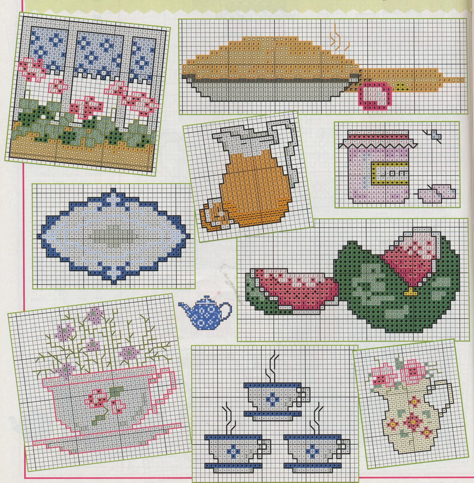 Schema punto croce Idee 401