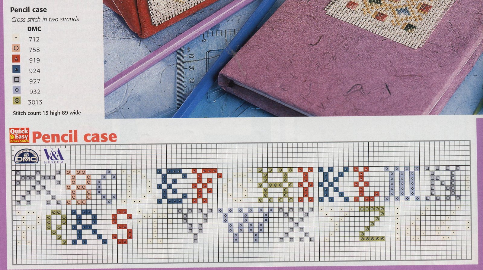 Schema punto croce Idee 403