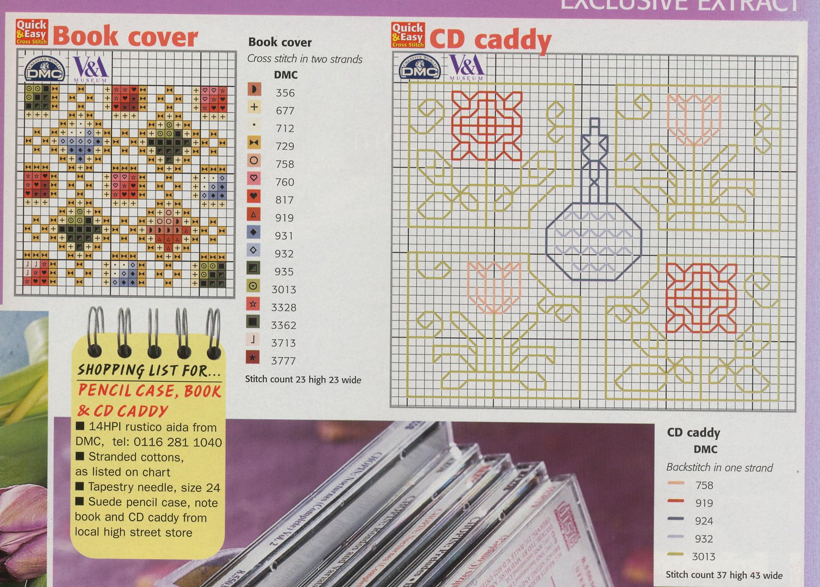 Schema punto croce Idee 404