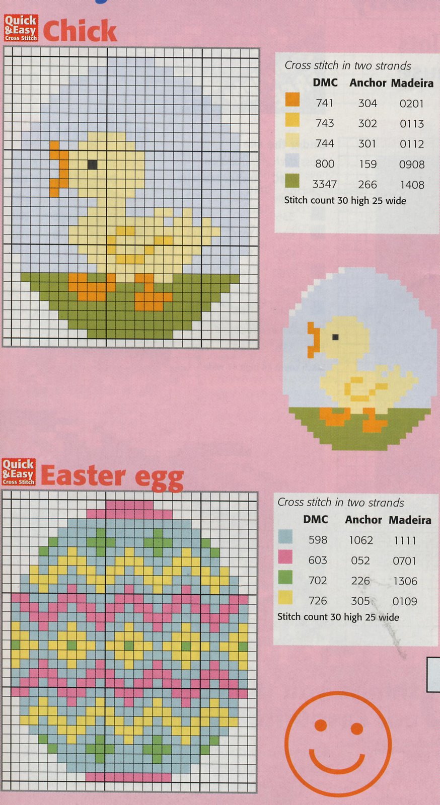 Schema punto croce Idee 407