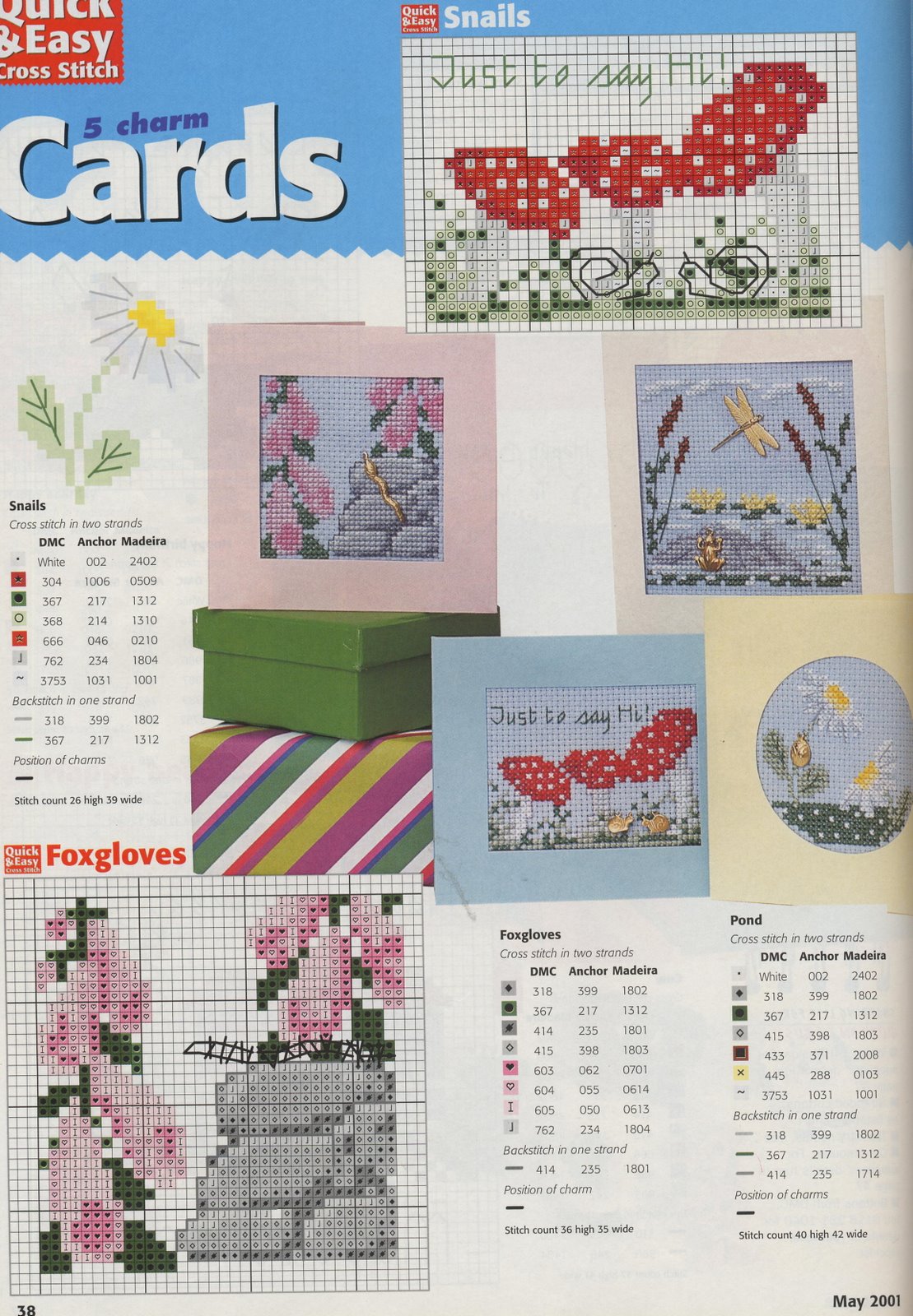 Schema punto croce Idee 409