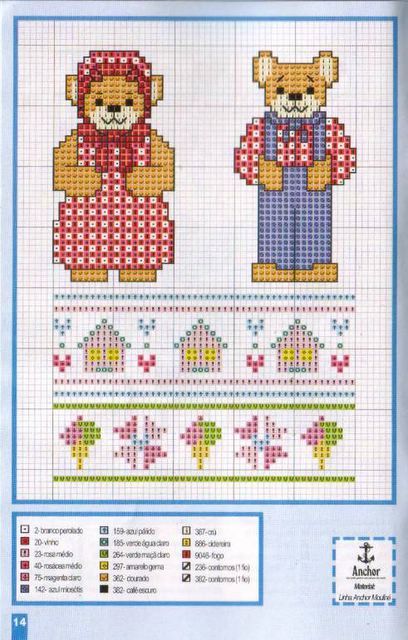 Schema punto croce Idee 41