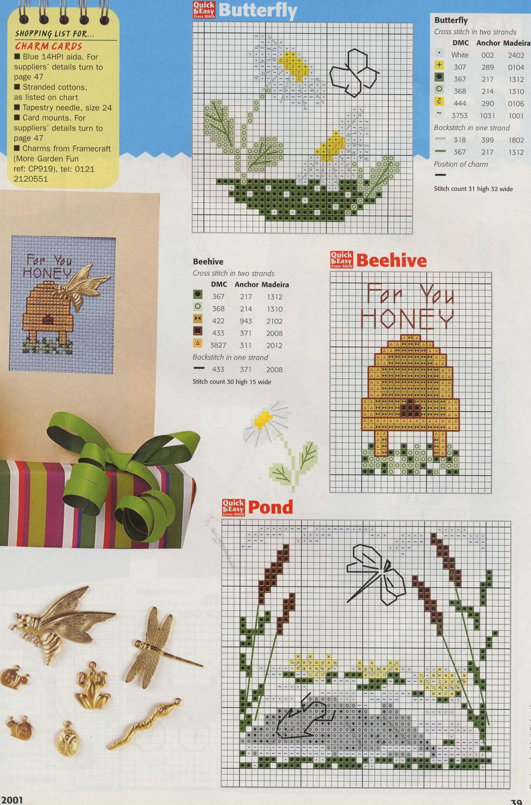 Schema punto croce Idee 410