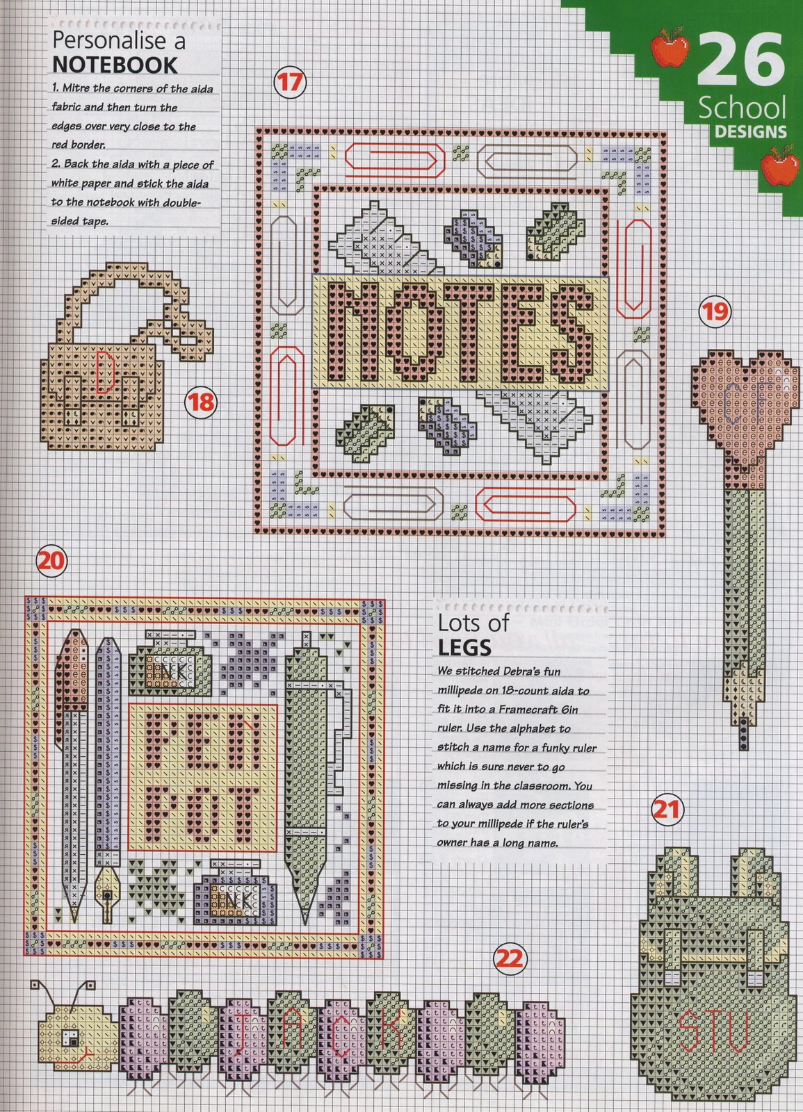 Schema punto croce Idee 483