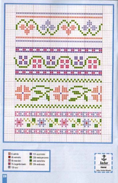 Schema punto croce Idee 52