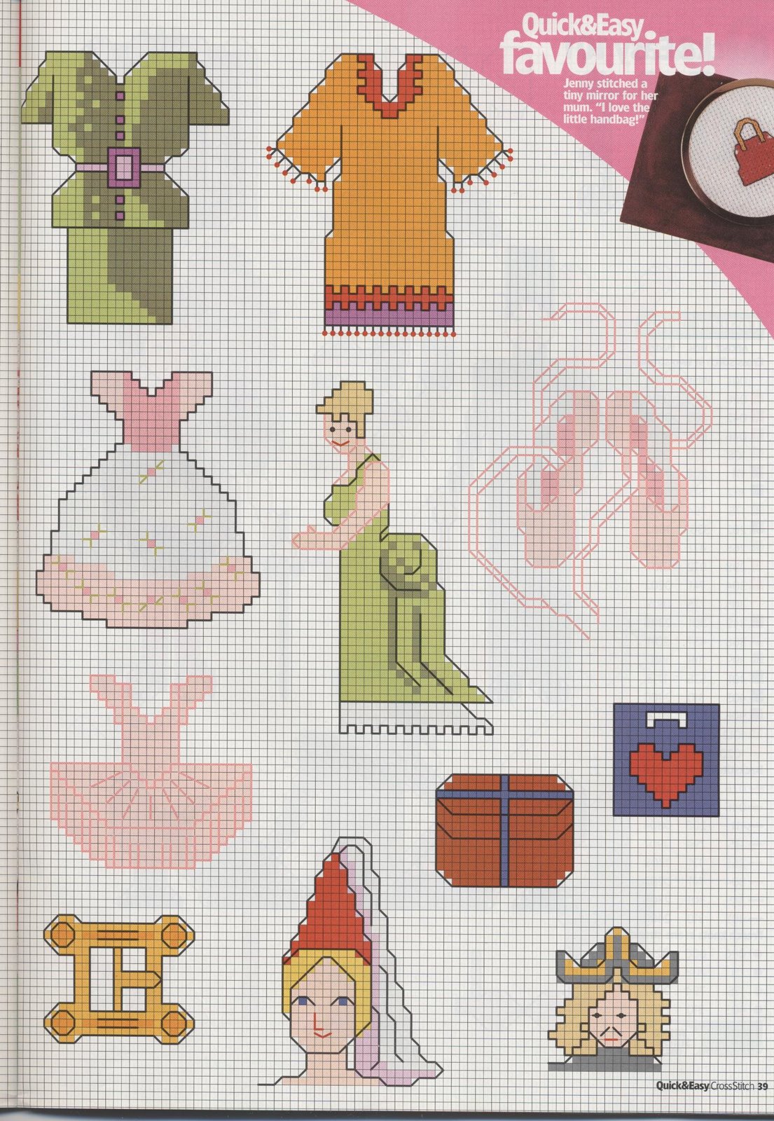 Schema punto croce Idee 545