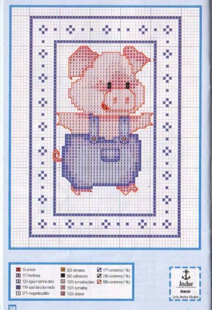 Schema punto croce Idee 62