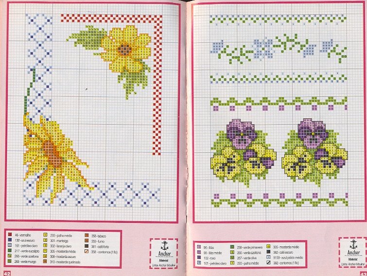 Schema punto croce Idee 95