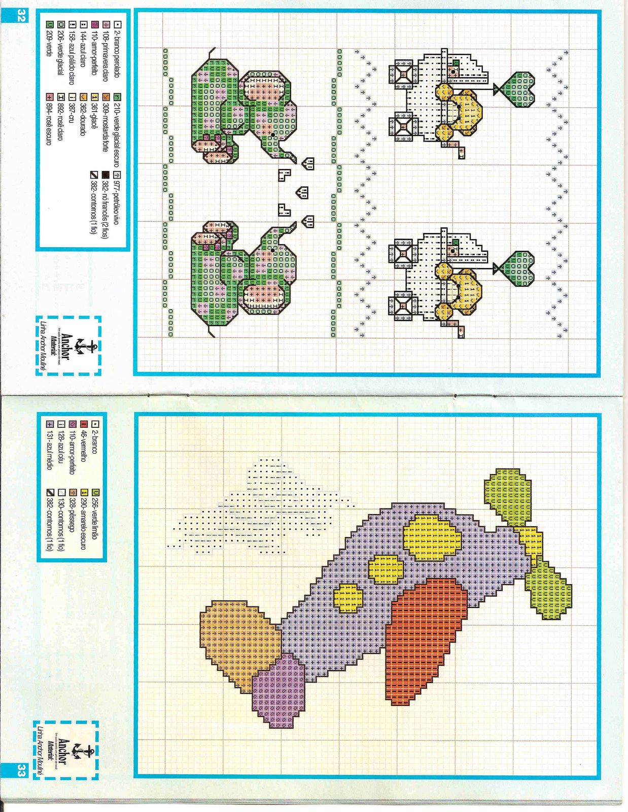 Schema punto croce Idee Infantili 15