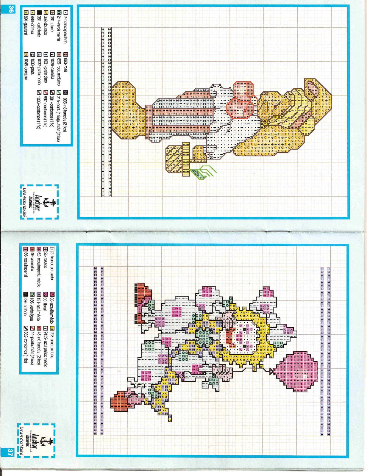 Schema punto croce Idee Infantili 17