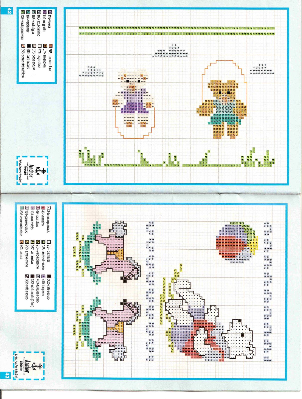 Schema punto croce Idee Infantili 20
