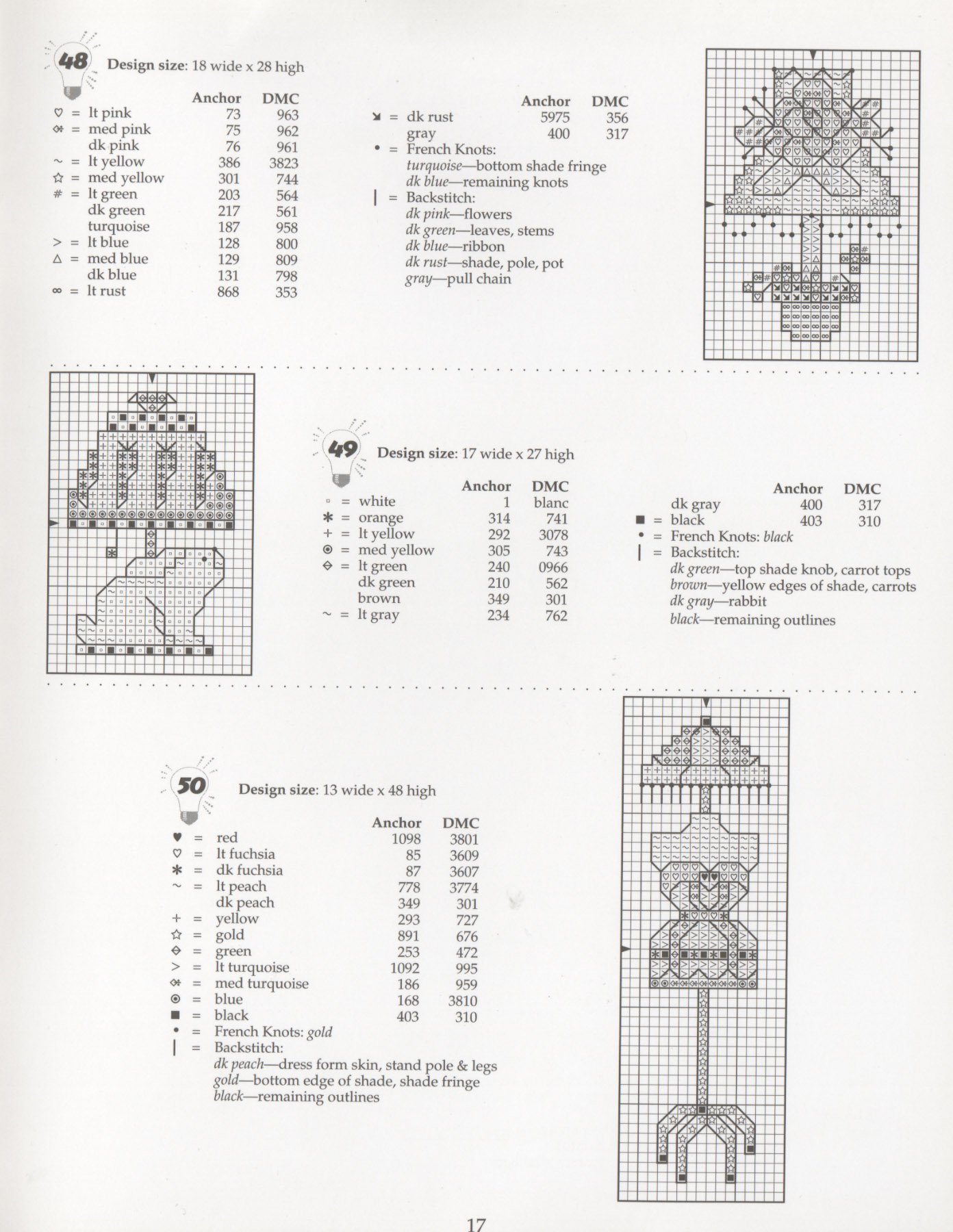 Schema punto croce Lighten Up 18