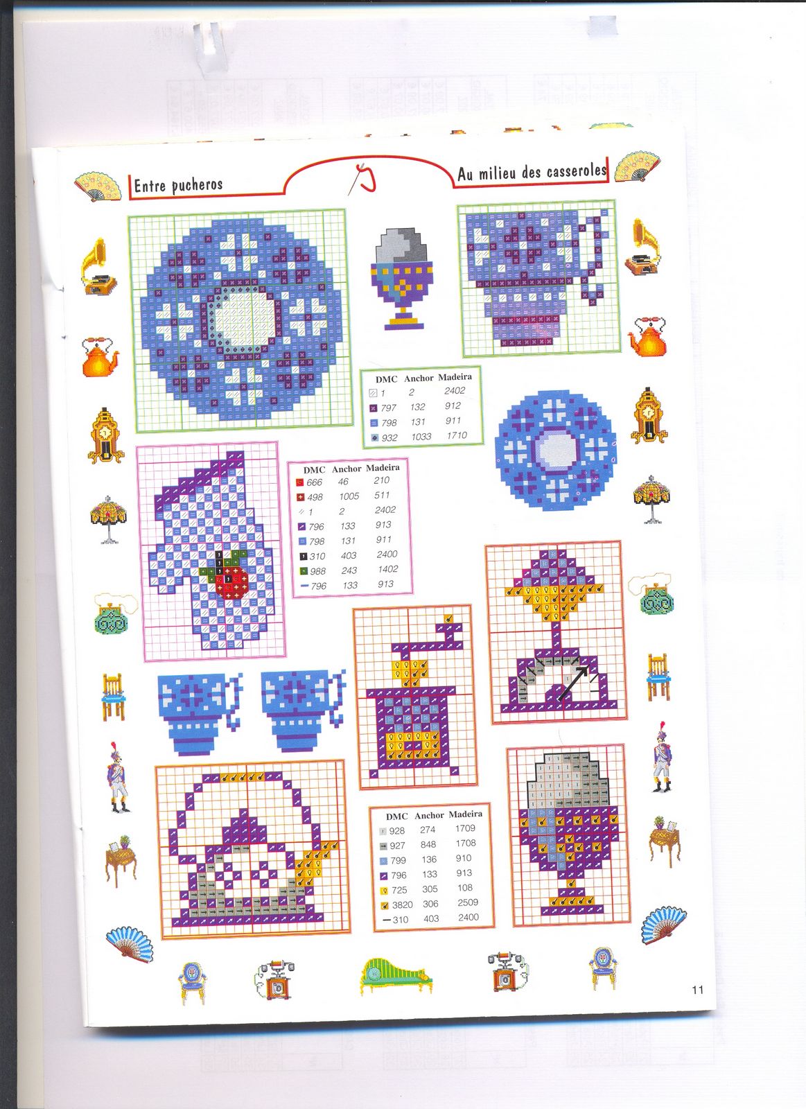 Schema punto croce Miniature 18