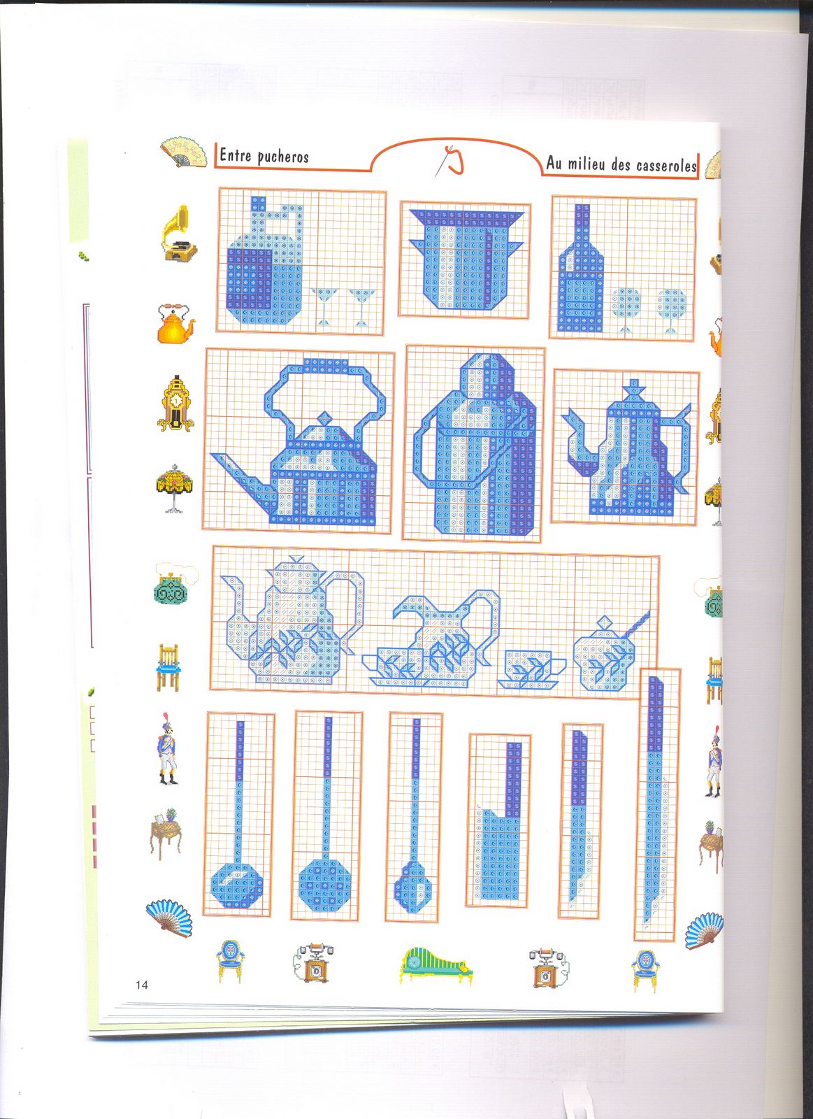 Schema punto croce Miniature 24