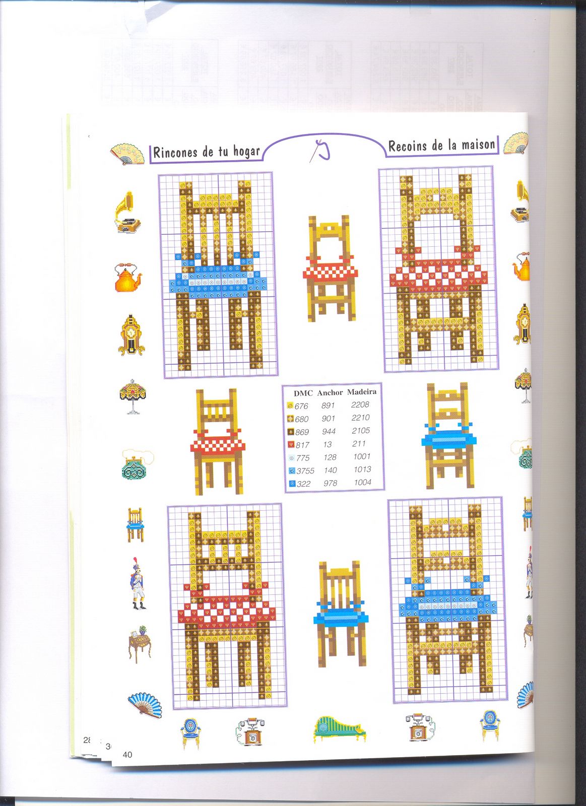 Schema punto croce Miniature 34
