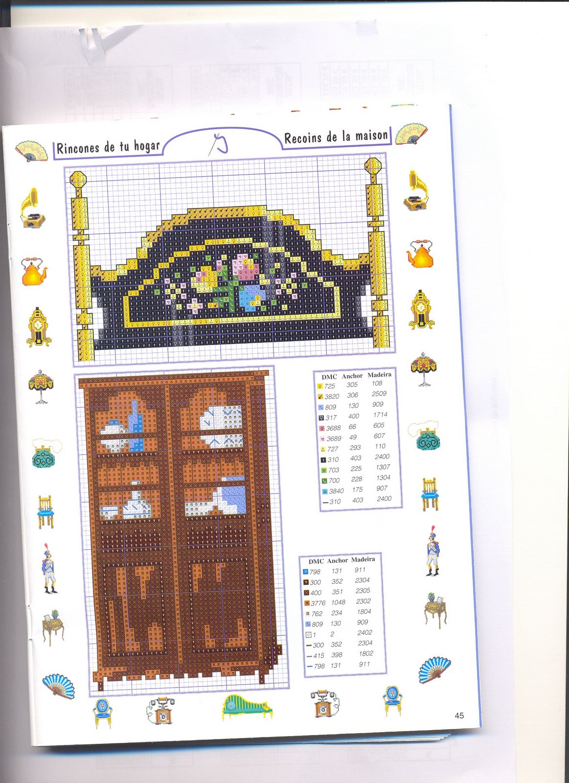 Schema punto croce Miniature 40