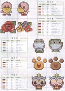 Schema punto croce Idee Infantili 80