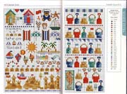 Schema punto croce Mare 2