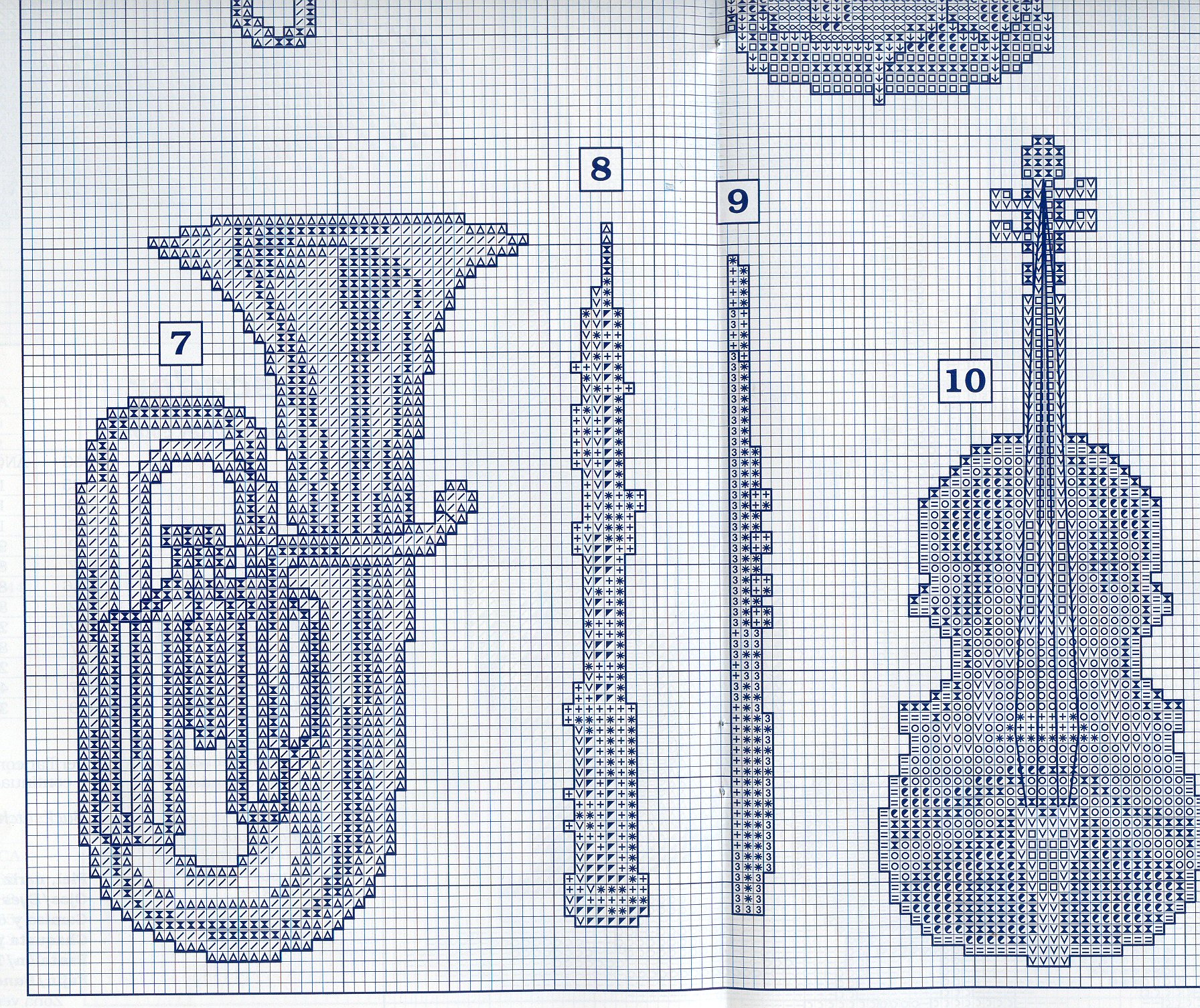 Schema punto croce Strumenti Musicali 23