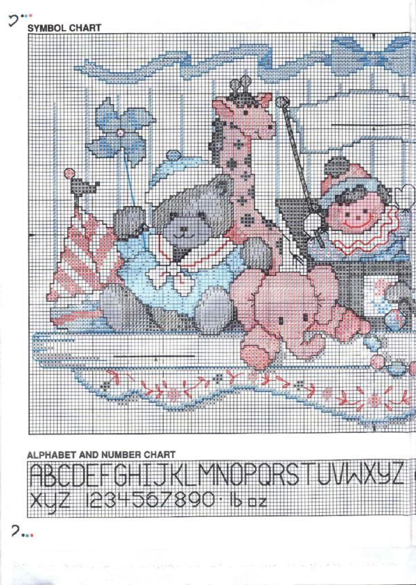 Schema punto croce Giochi 26b