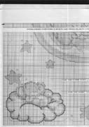 Schema punto croce Elefantino Su Luna 12c