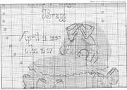 Schema punto croce In Culla 9c