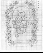 Schema punto croce New Born 53b