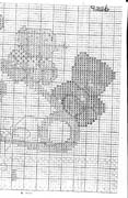 Schema punto croce Spilla Da Balia 48c