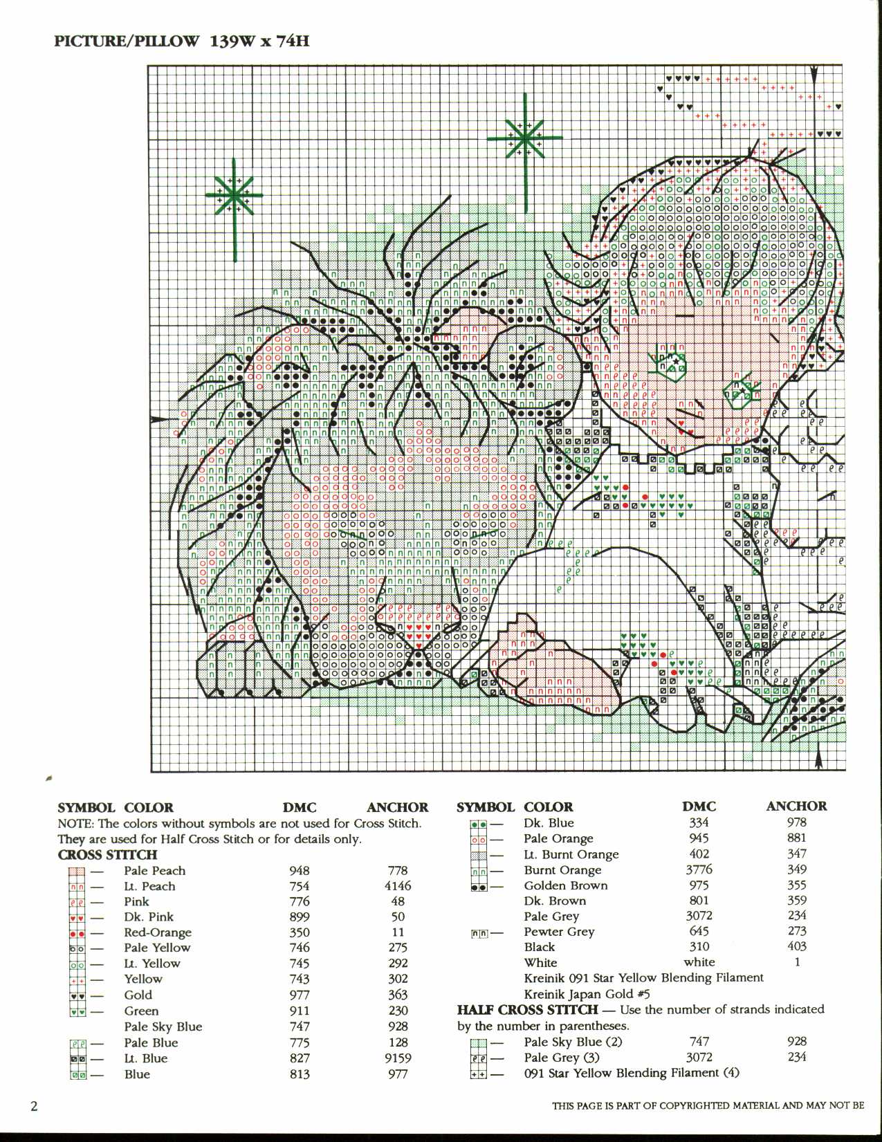 Schema punto croce Angioletti Natalizi 05