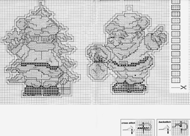 Schema punto croce Babbi-2