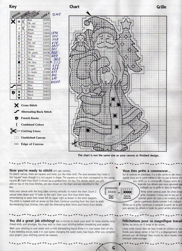 Schema punto croce Babbo-natale-5