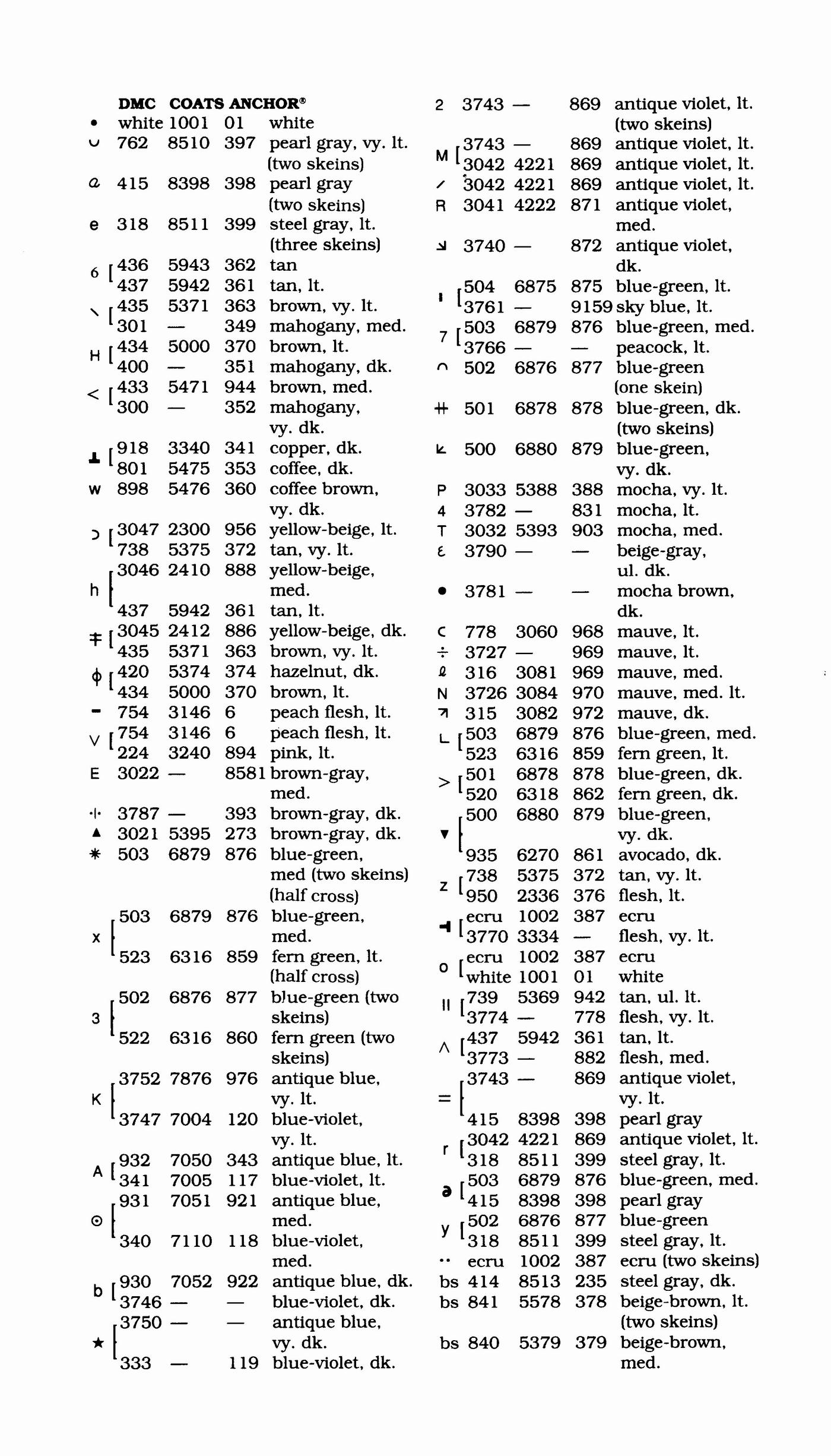 Schema punto croce Babbo Cavallo 1f