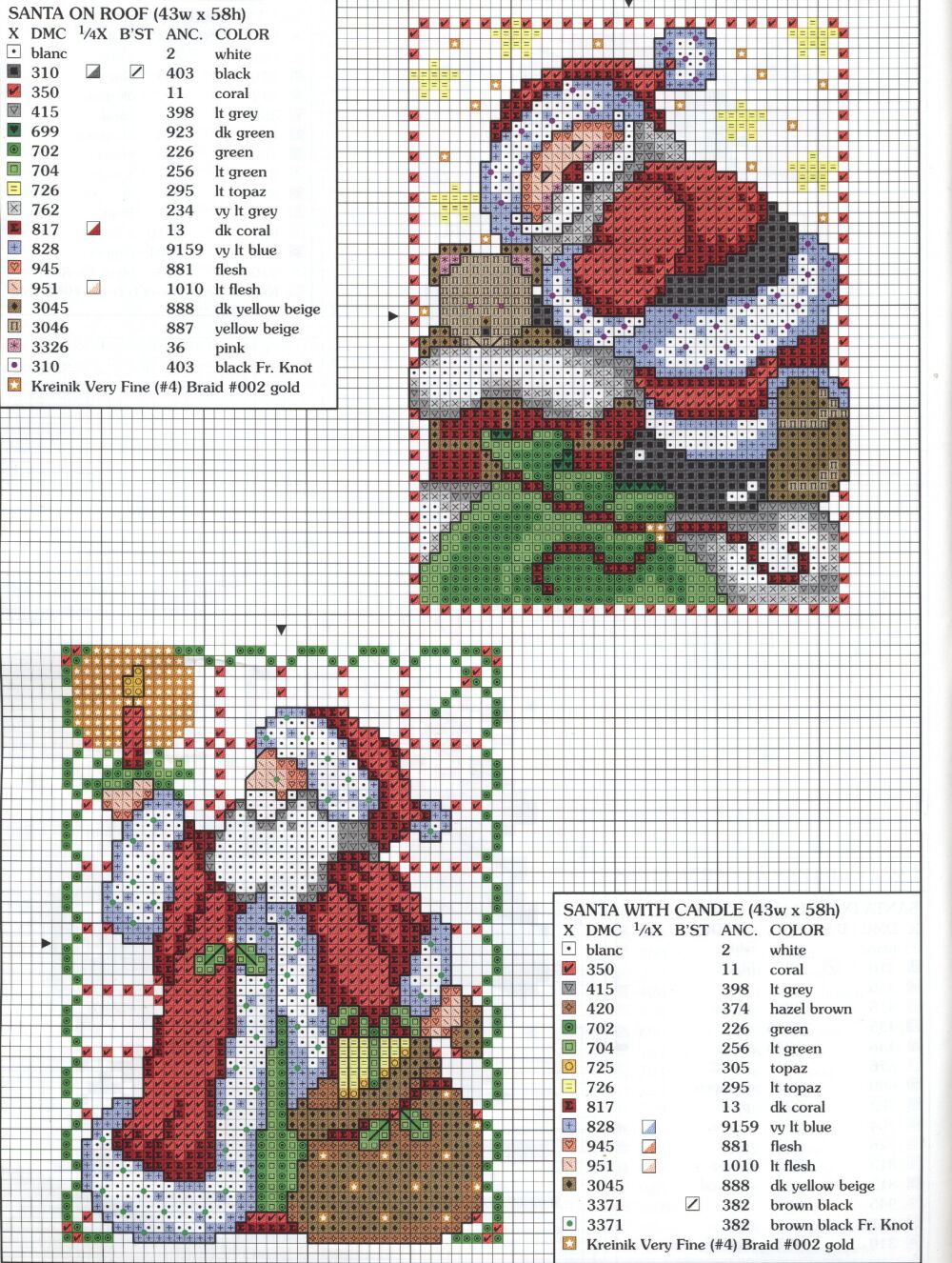 Schema punto croce Motivi-37