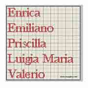 Schema Enrica, Emiliano, Luigi Maria, Valerio e Priscilla 4