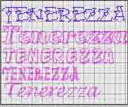 Schema punto croce Tenerezza