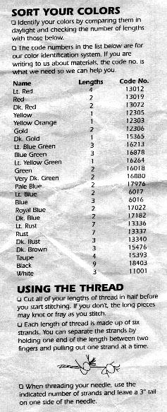 Schema punto croce Orologio Country 6e