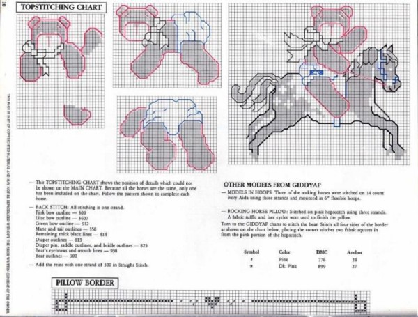 Schema punto croce Baby Bears 3