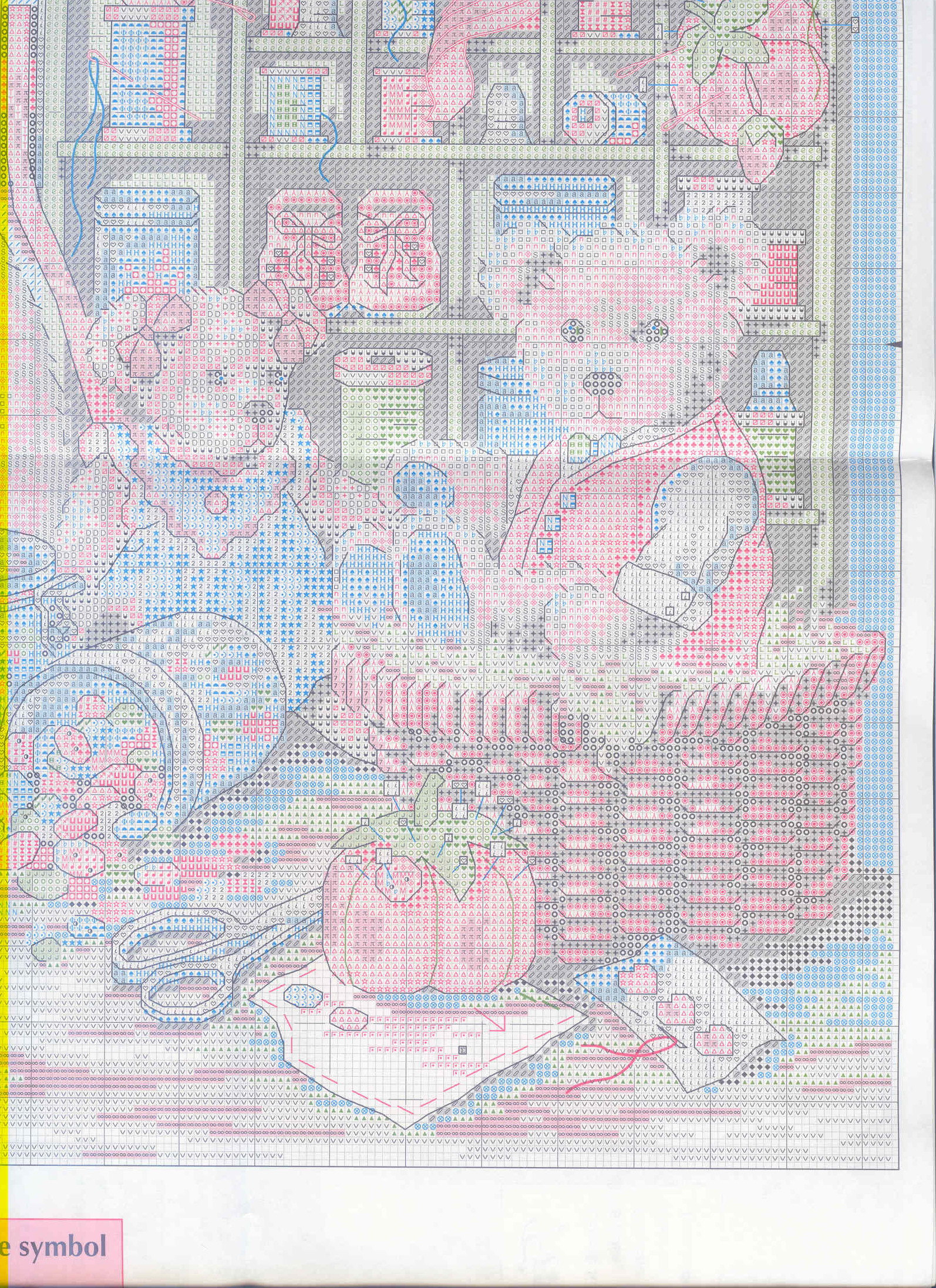 Schema punto croce Buttons N Bears 10