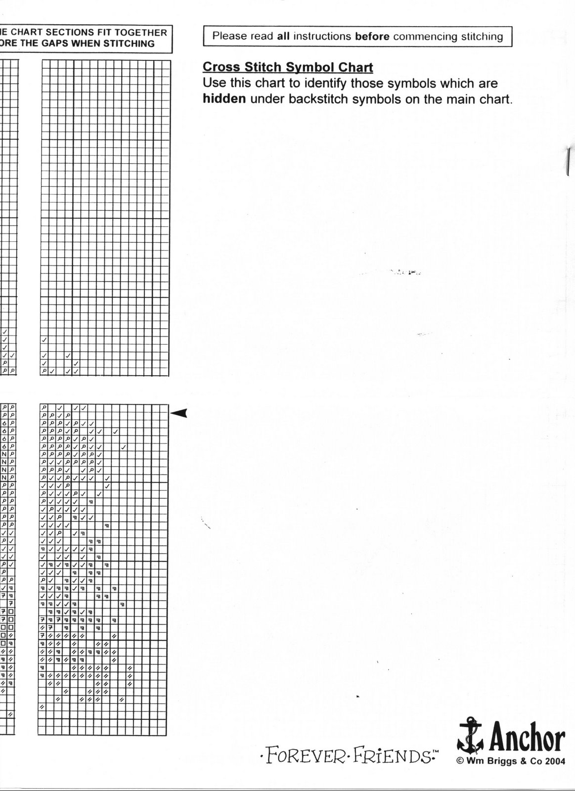 Schema punto croce Christmas Post 3