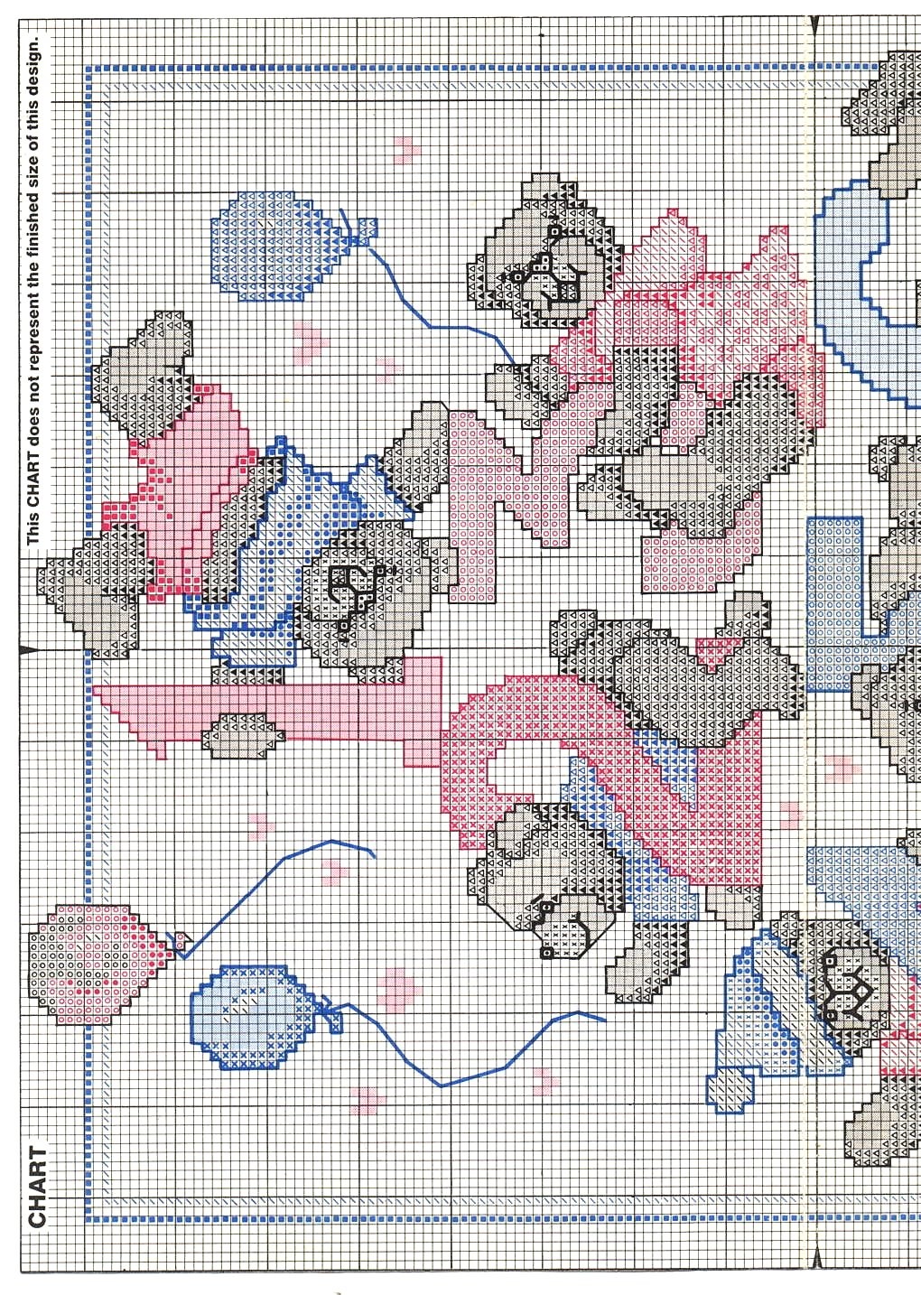 Schema punto croce Counting Bears 2