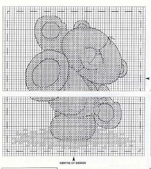 Schema punto croce Cuscino 4