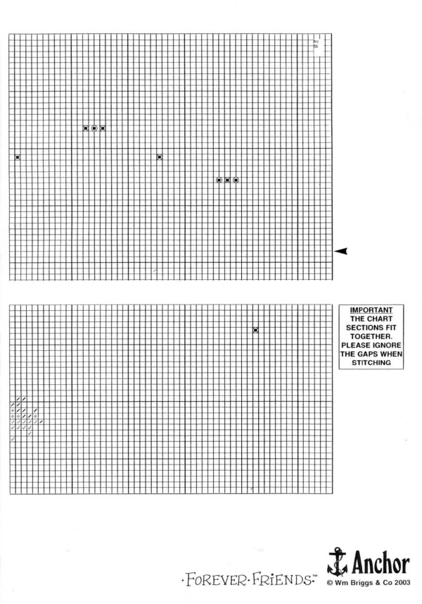 Schema punto croce Drop By Drop 5